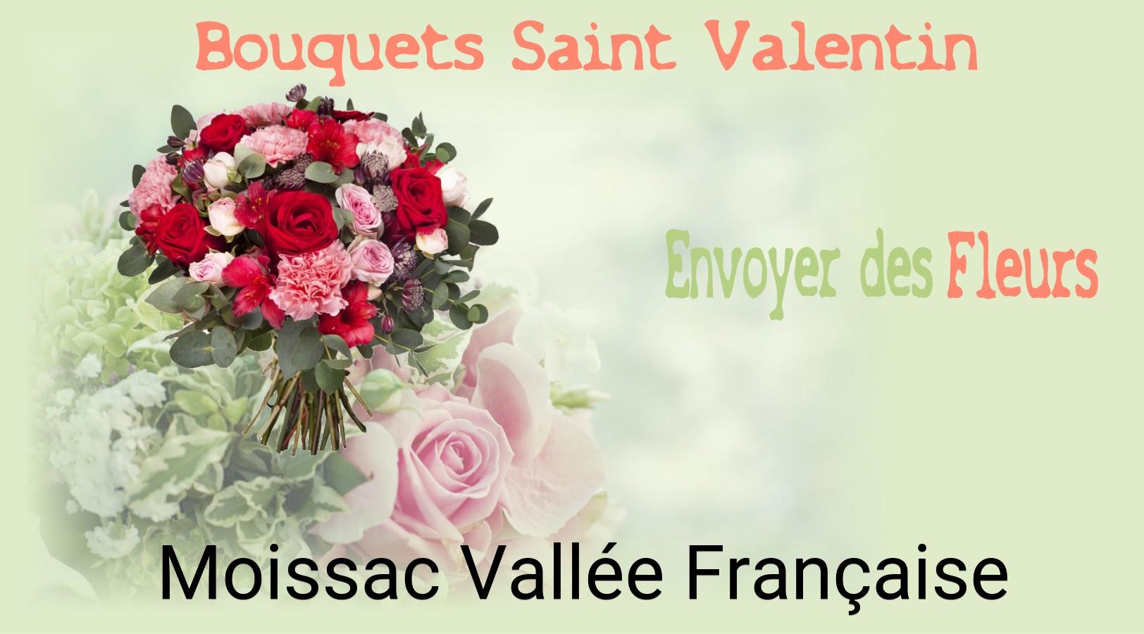 Roses de Saint-Valentin livrées à Moissac-Vallée-Française